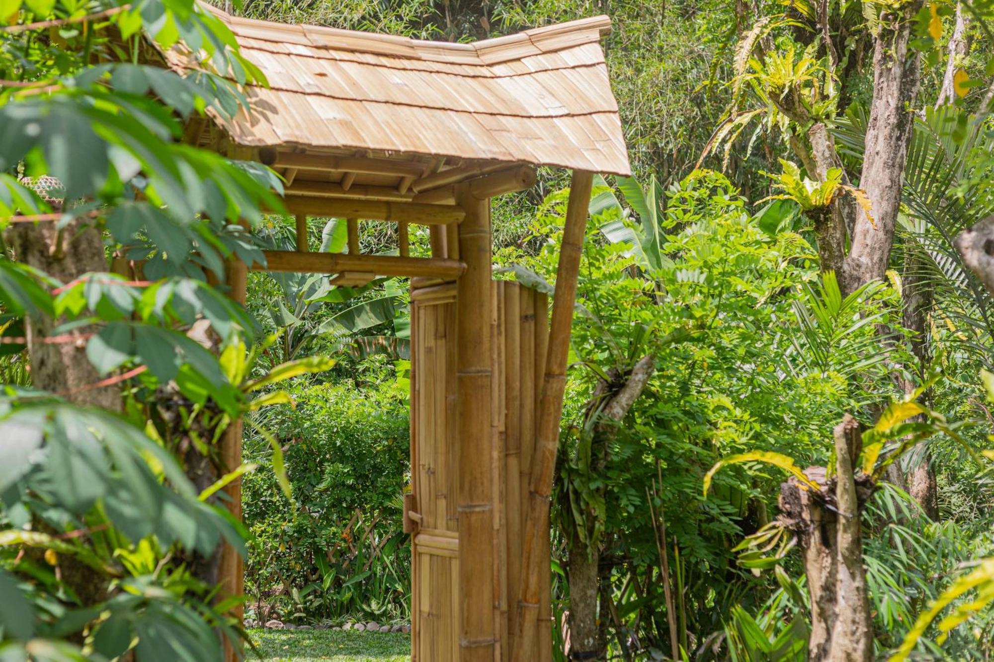 Arcada Bali Bamboo House Villa Sidemen  Bagian luar foto