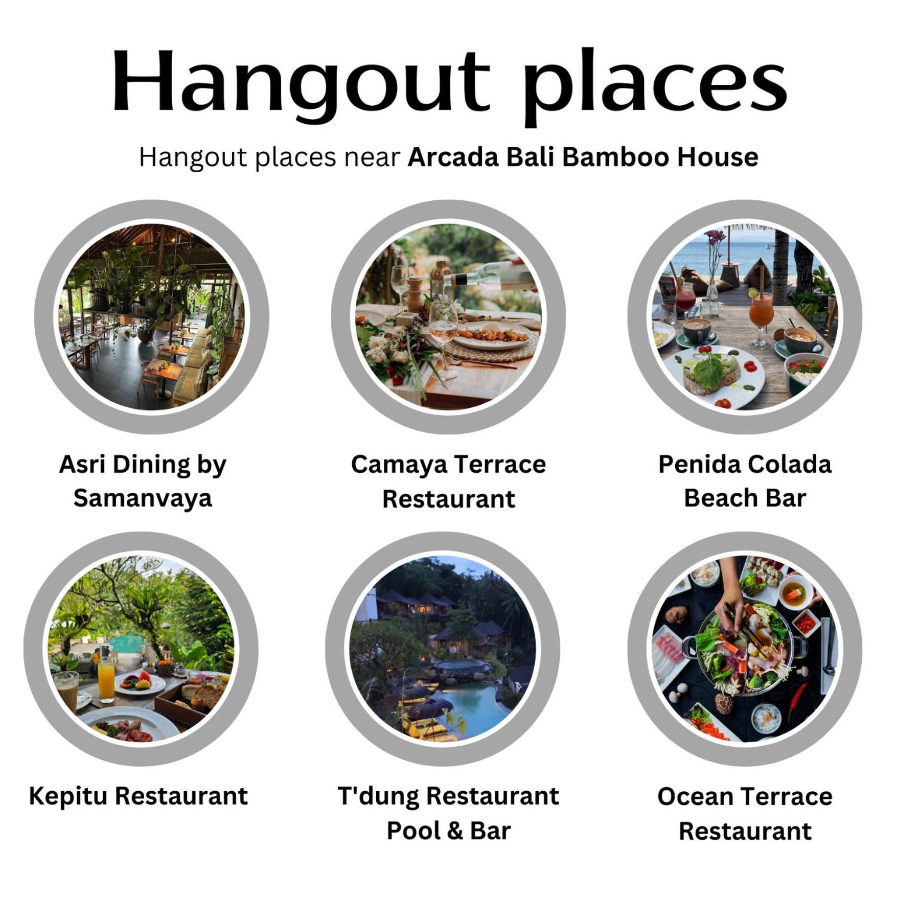 Arcada Bali Bamboo House Villa Sidemen  Bagian luar foto