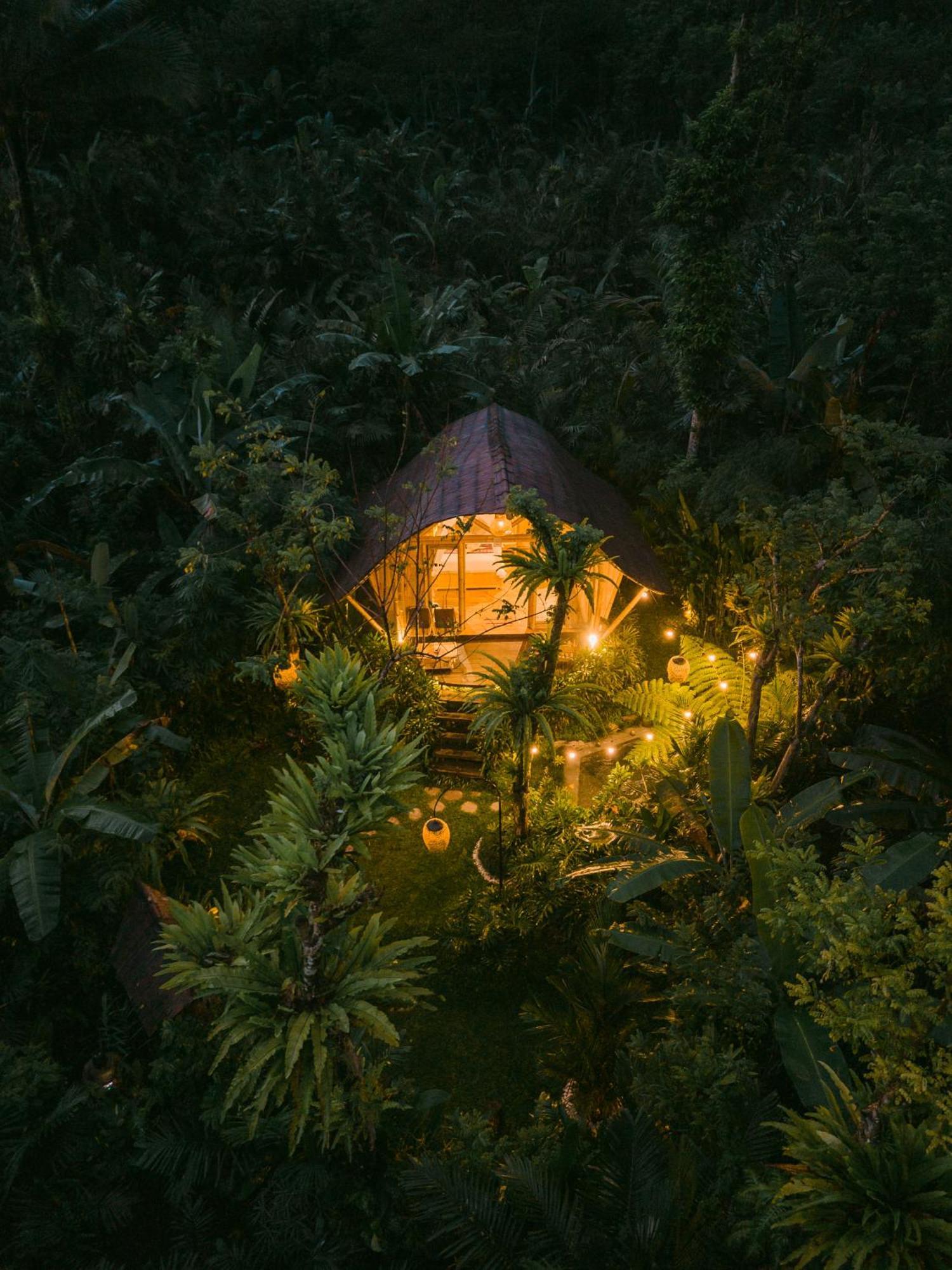 Arcada Bali Bamboo House Villa Sidemen  Bagian luar foto