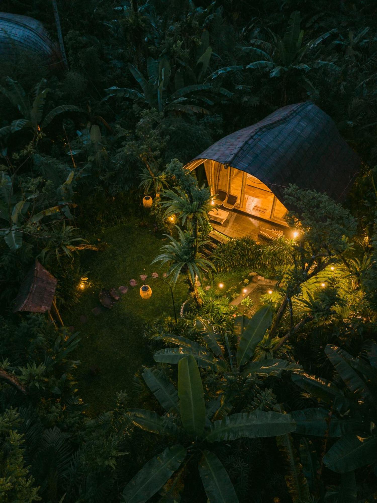 Arcada Bali Bamboo House Villa Sidemen  Bagian luar foto
