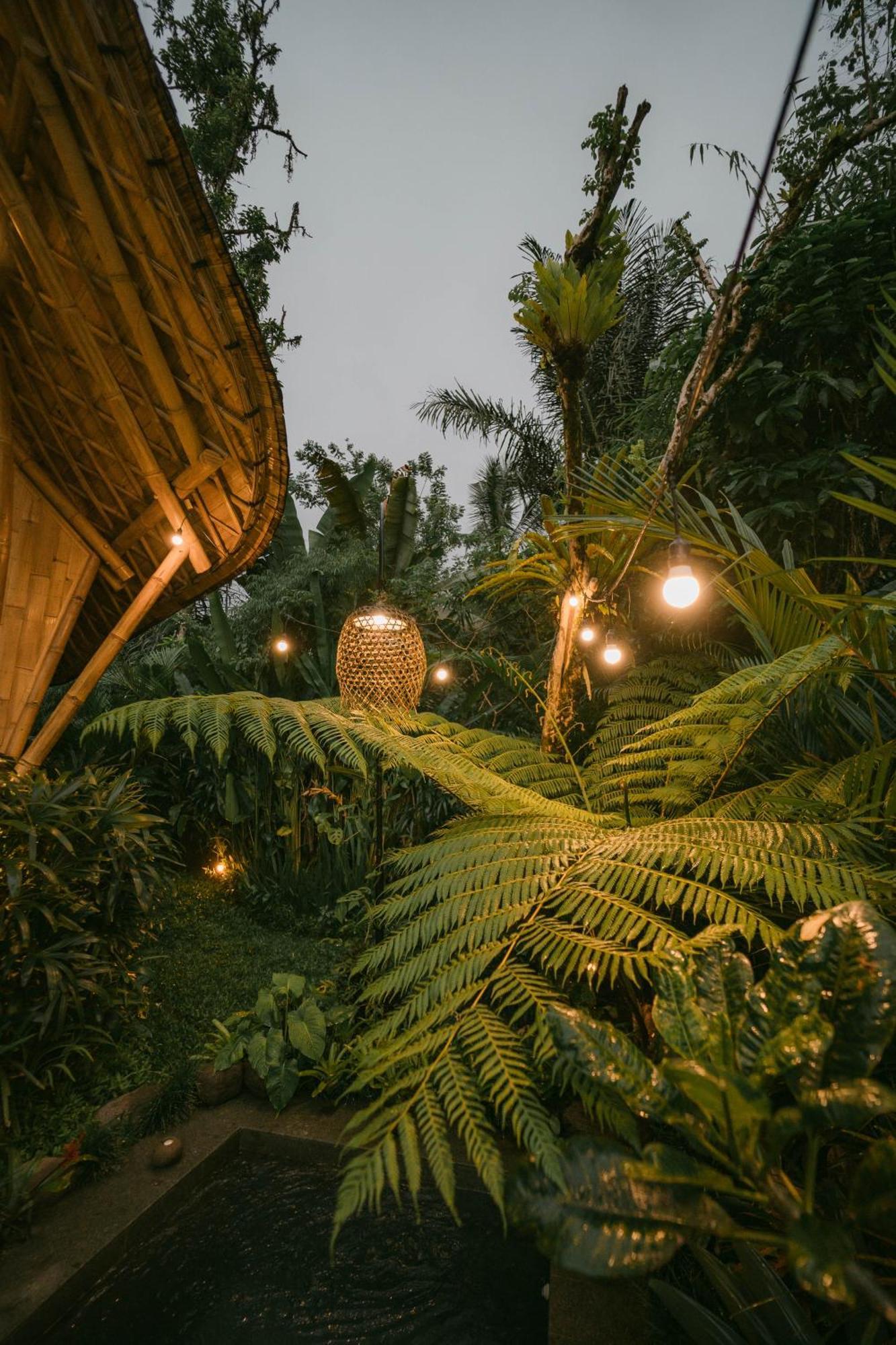 Arcada Bali Bamboo House Villa Sidemen  Bagian luar foto