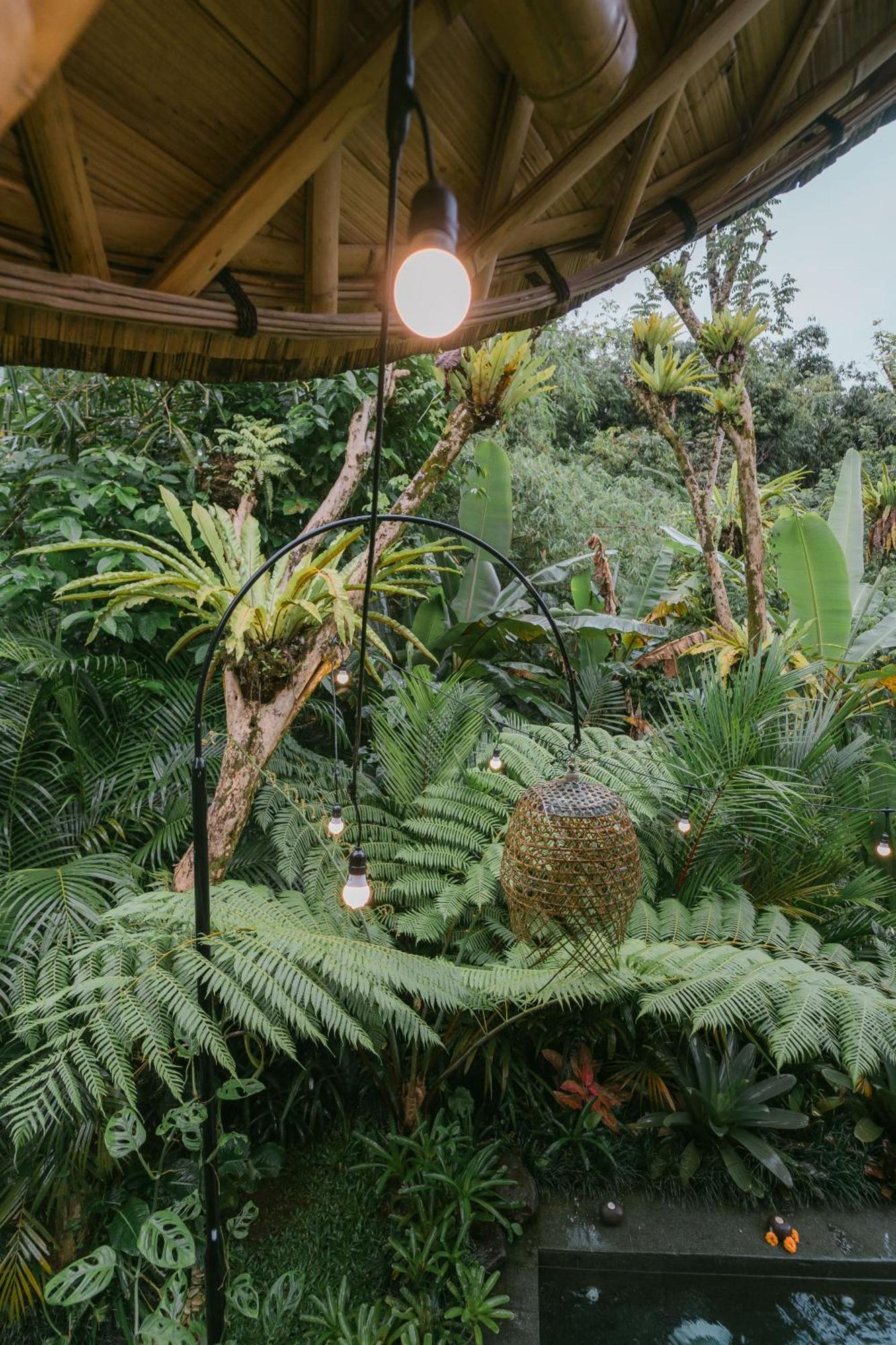 Arcada Bali Bamboo House Villa Sidemen  Bagian luar foto