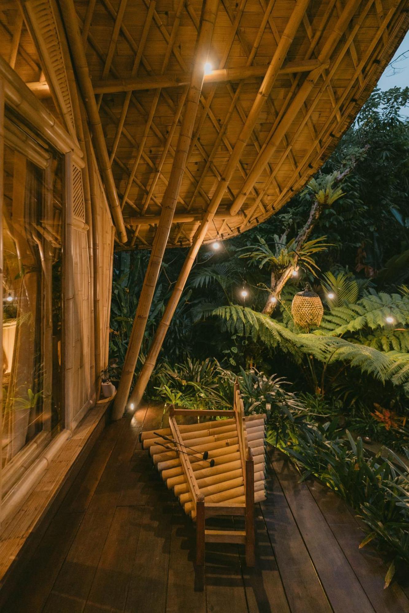 Arcada Bali Bamboo House Villa Sidemen  Bagian luar foto