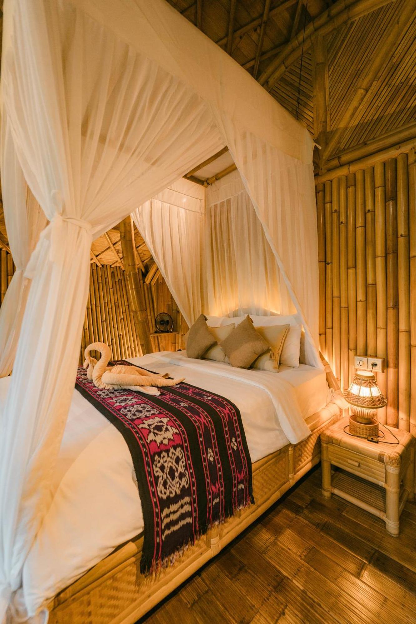 Arcada Bali Bamboo House Villa Sidemen  Bagian luar foto