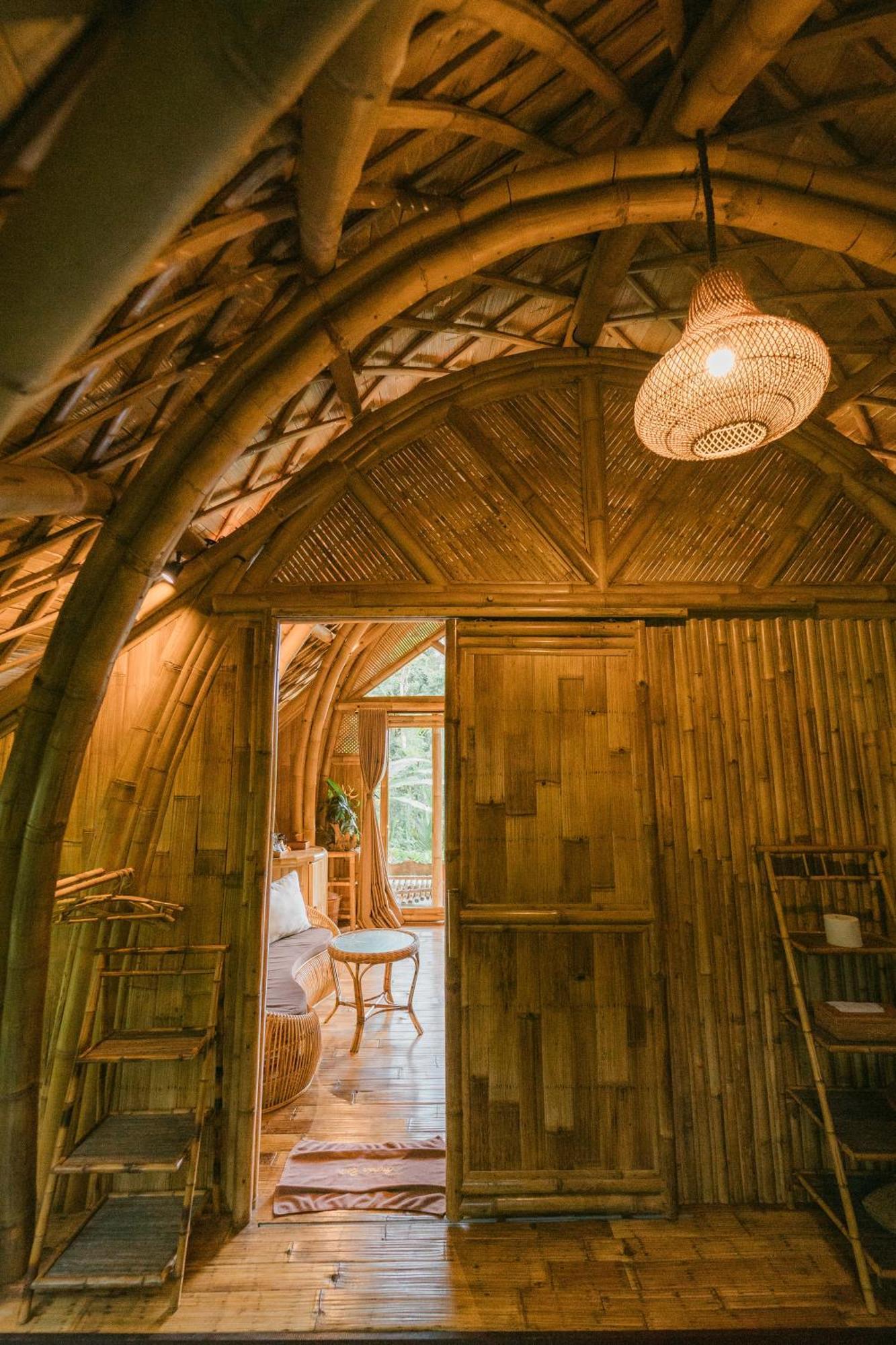 Arcada Bali Bamboo House Villa Sidemen  Bagian luar foto