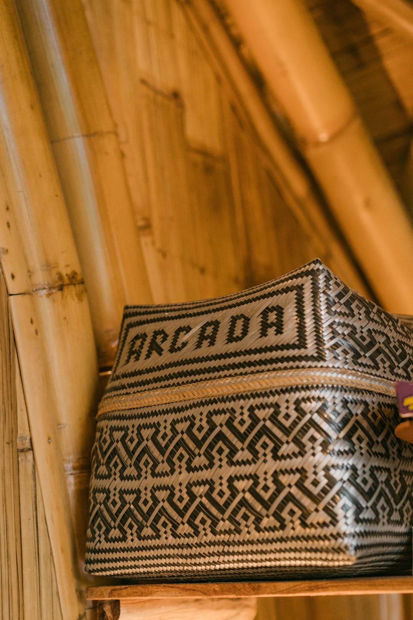 Arcada Bali Bamboo House Villa Sidemen  Bagian luar foto